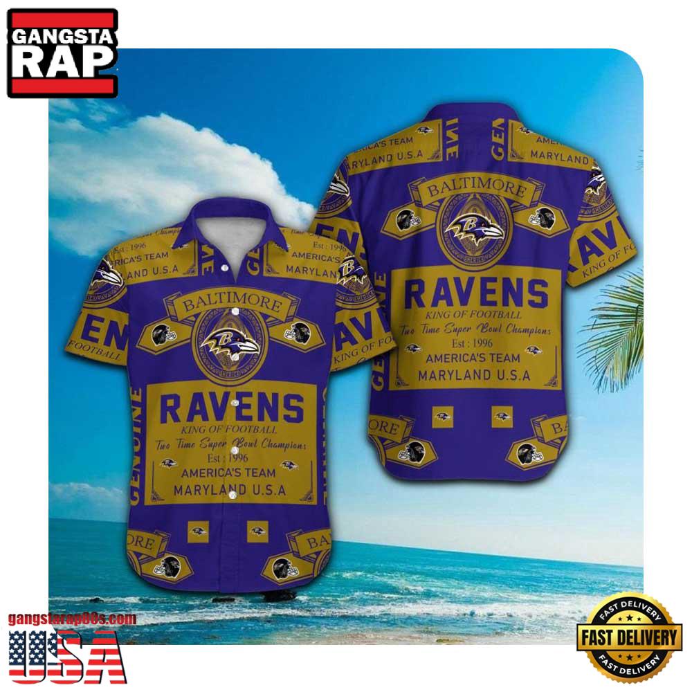NFL Baltimore Ravens Summer New Hawaii Shirt For Men Women NFL Baltimore Ravens Summer New Hawaii Shirt For Men Women