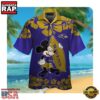 NFL Baltimore Ravens x Mickey Mouse Hawaii Shirt Summer Button Up Shirt