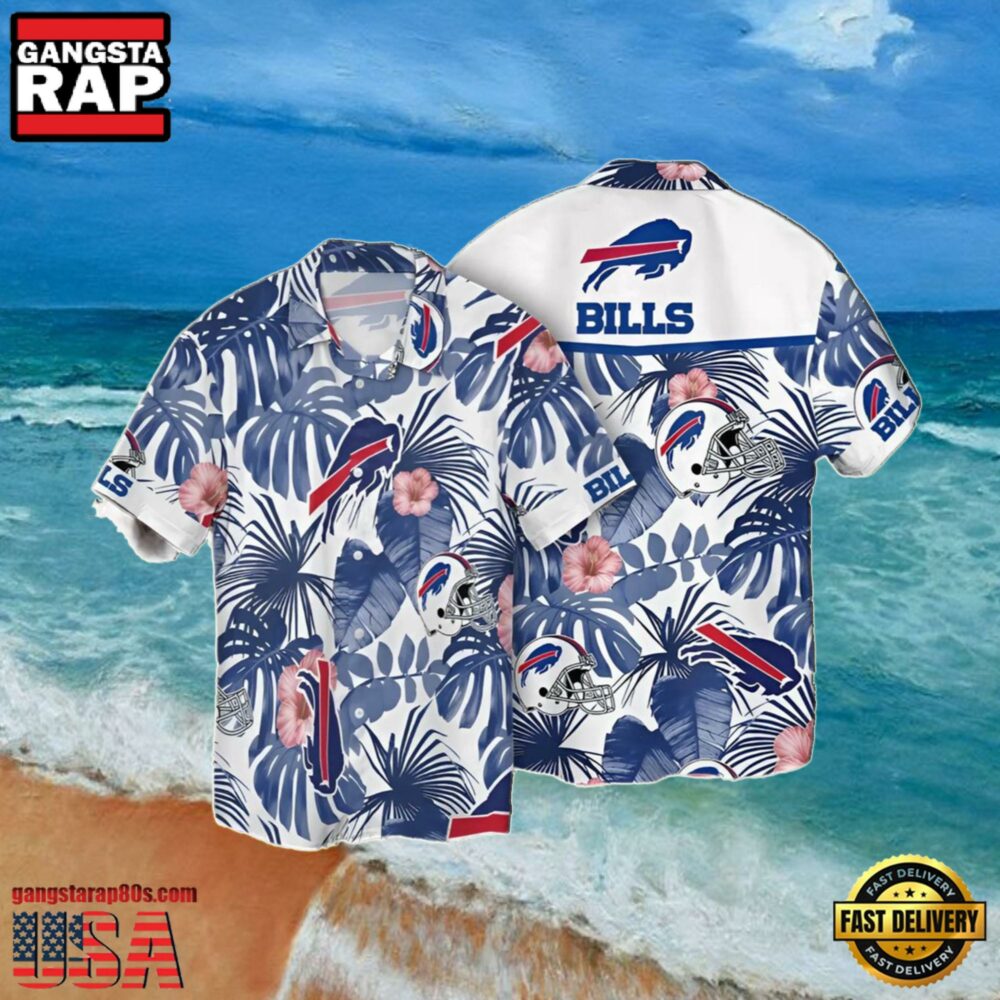 NFL Bills Summer Hawaiian Shirt For Mens NFL Bills Summer Hawaiian Shirt For Mens