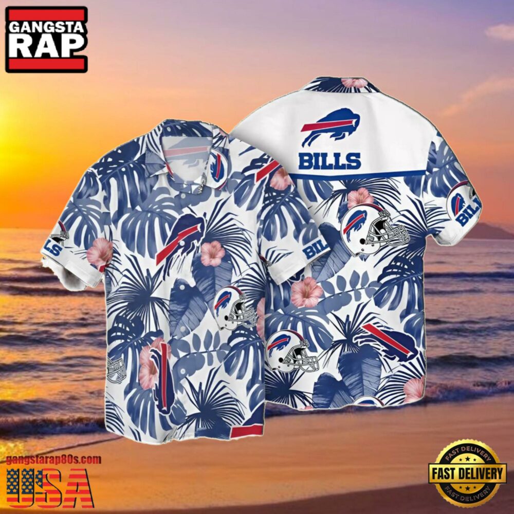 NFL Bills Summer Hawaiian Shirt For Mens NFL Bills Summer Hawaiian Shirt For Mens