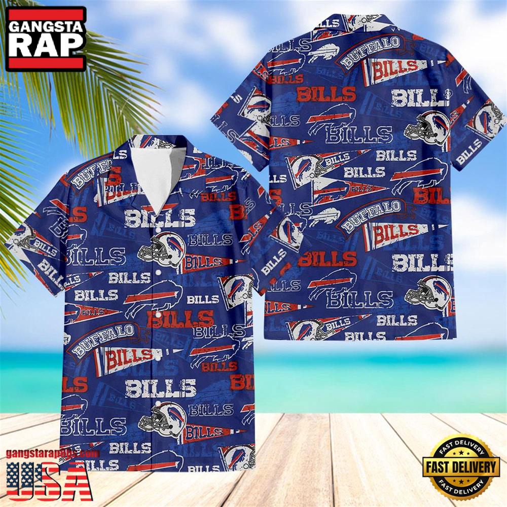 NFL Buffalo Bills Hawaiin Shirt Beach Shorts