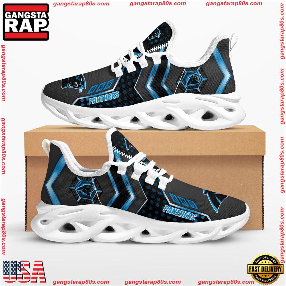NFL Carolina Panthers Pro Standard Max Soul Shoes Running Sneakers NFL Carolina Panthers Pro Standard Max Soul Shoes Running Sneakers
