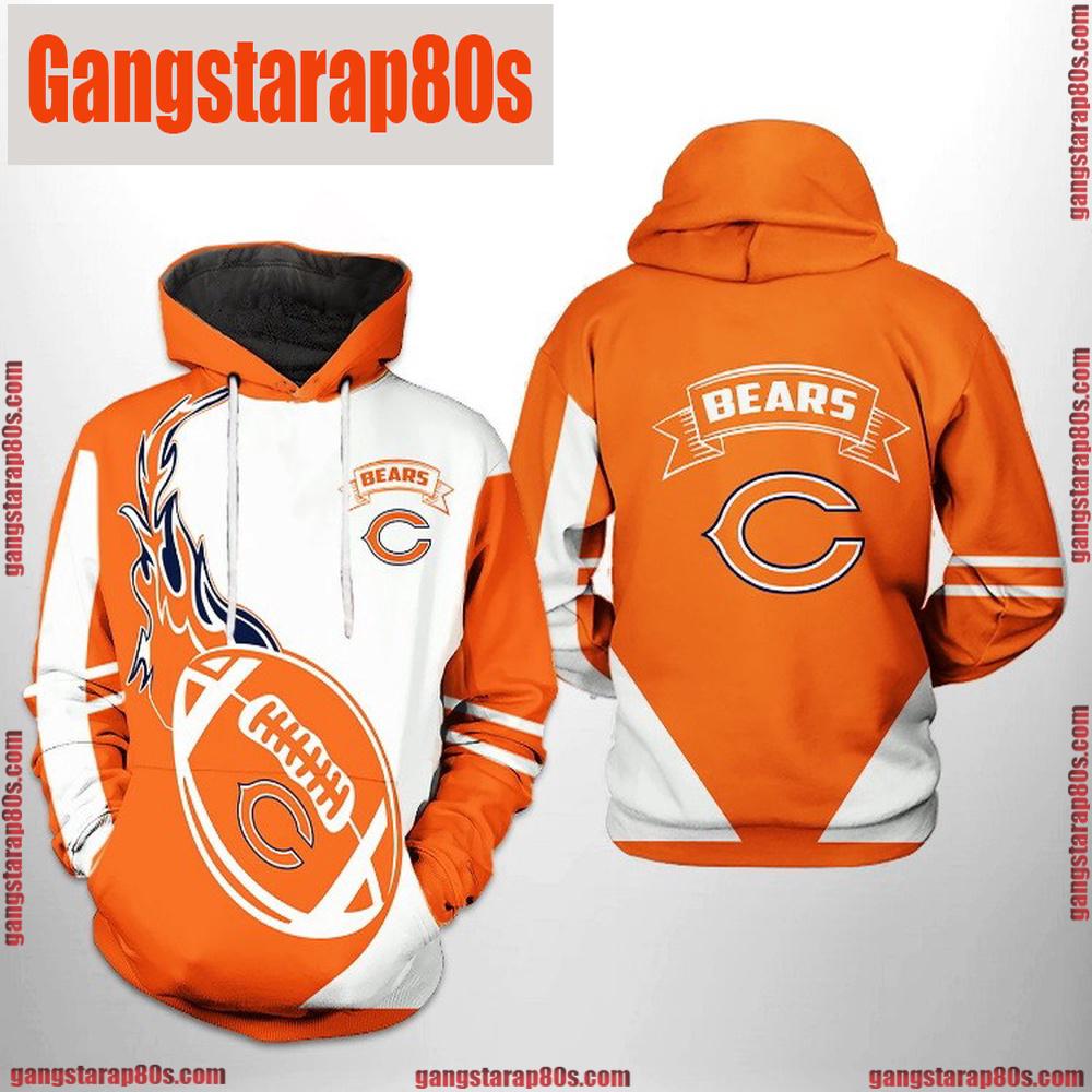 NFL Chicago Bears Classic 3D Printed Hoodie Shirt NFL Chicago Bears Classic 3D Printed Hoodie Shirt