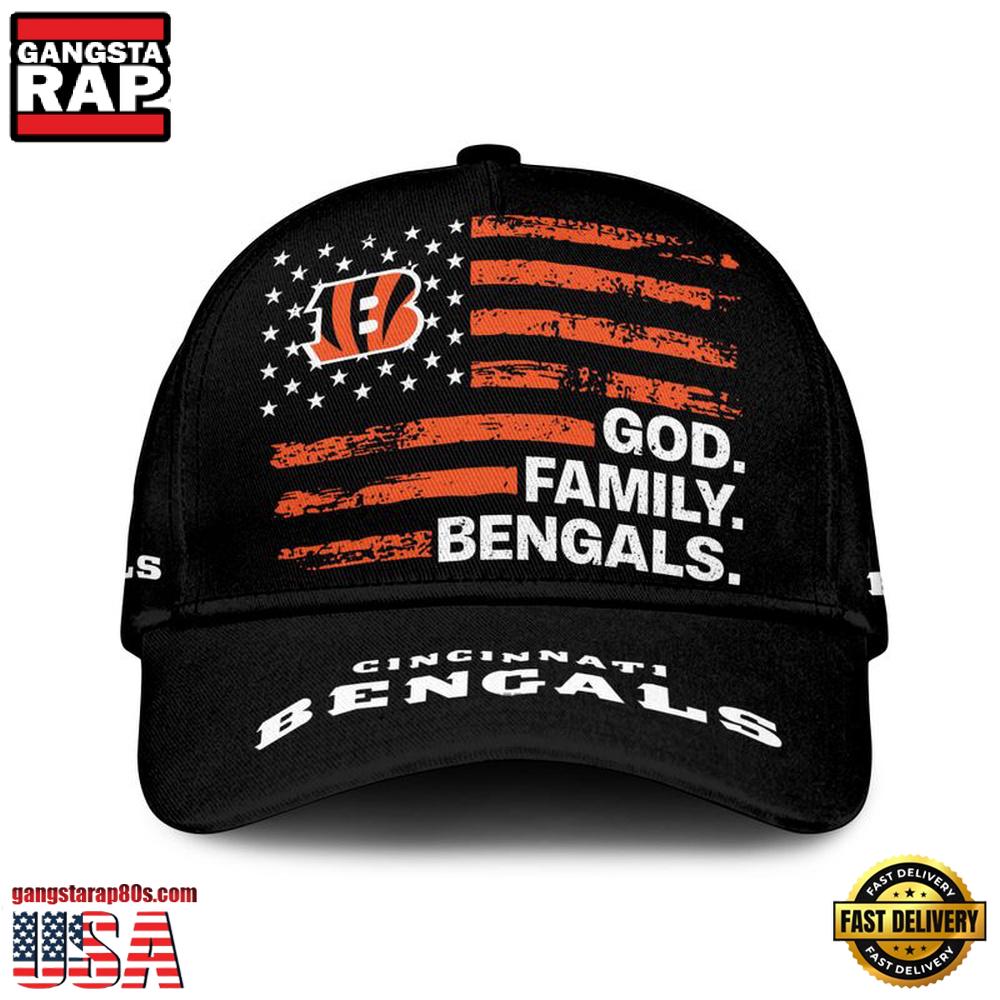 NFL Cincinnati Bengals American Flag Classic Cap