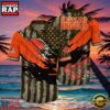 NFL Cleveland Brown Hawaiian Shirt Flag Wave 5 NFL Cleveland Brown Hawaiian Shirt Flag Wave