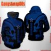 NFL Dallas Cowboys Skull 3D Printed Hoodie Shirt 2 NFL Dallas Cowboys Skull 3D Printed Hoodie Shirt