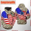 NFL Dallas Cowboys US Flag Camo Veteran Team 3D Printed Hoodie Shirt