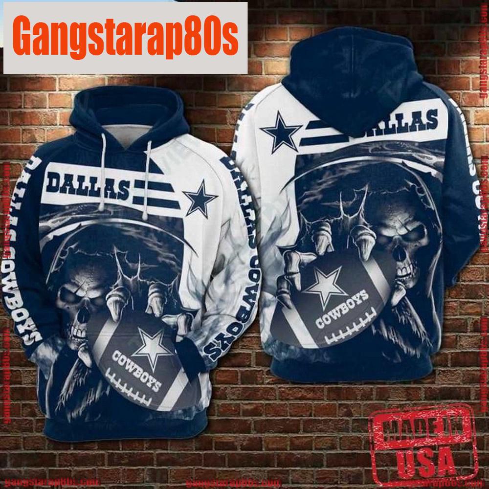 NFL Dallas Cowboys White Darc Sport Hoodies Shirt