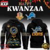 NFL Detroit Lions Happy Kwanzaa New Design 3D Hoodie 1 NFL Detroit Lions Happy Kwanzaa Limited Edition Hoodie