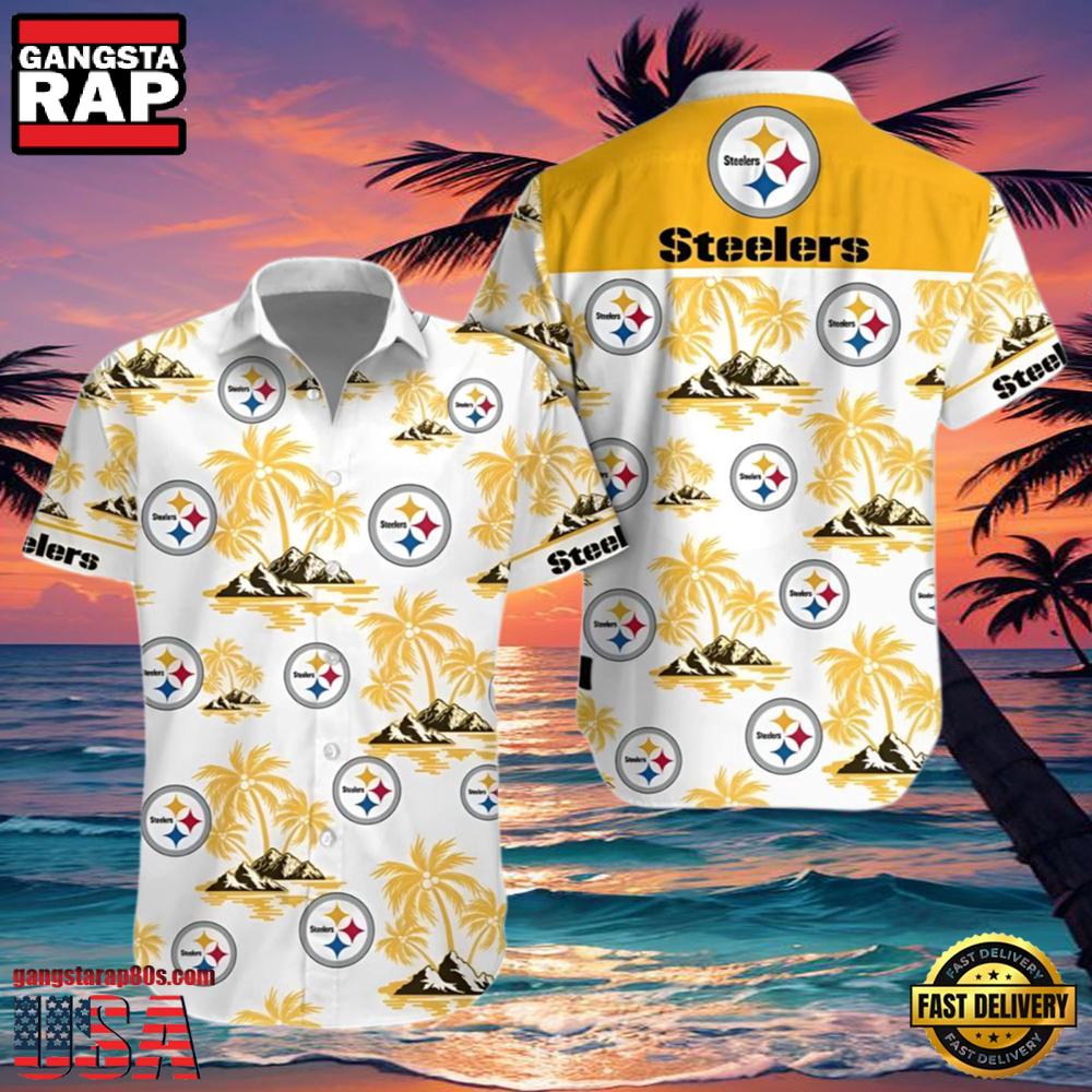 NFL Ers Hawaiian Shirt Mens Tropical Island Coconut Tree Print NFL Ers Hawaiian Shirt Mens Tropical Island Coconut Tree Print
