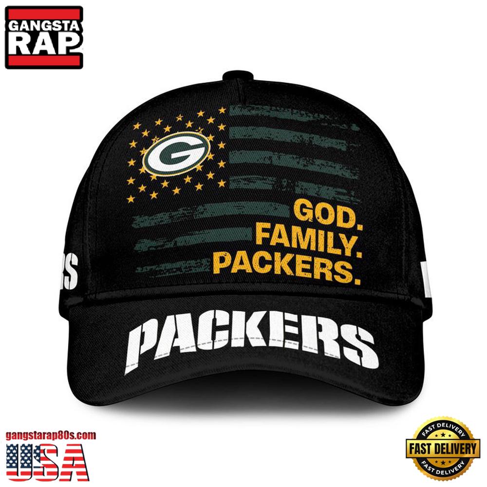 NFL Green Bay Packers American Flag Classic Cap