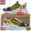 NFL Green Bay Packers Custom Rainbow Atmospheric Air Force 1 Sneaker Shoes 3 NFL Green Bay Packers Custom Rainbow Atmospheric Cushion Running Shoes, Women's Sneaker