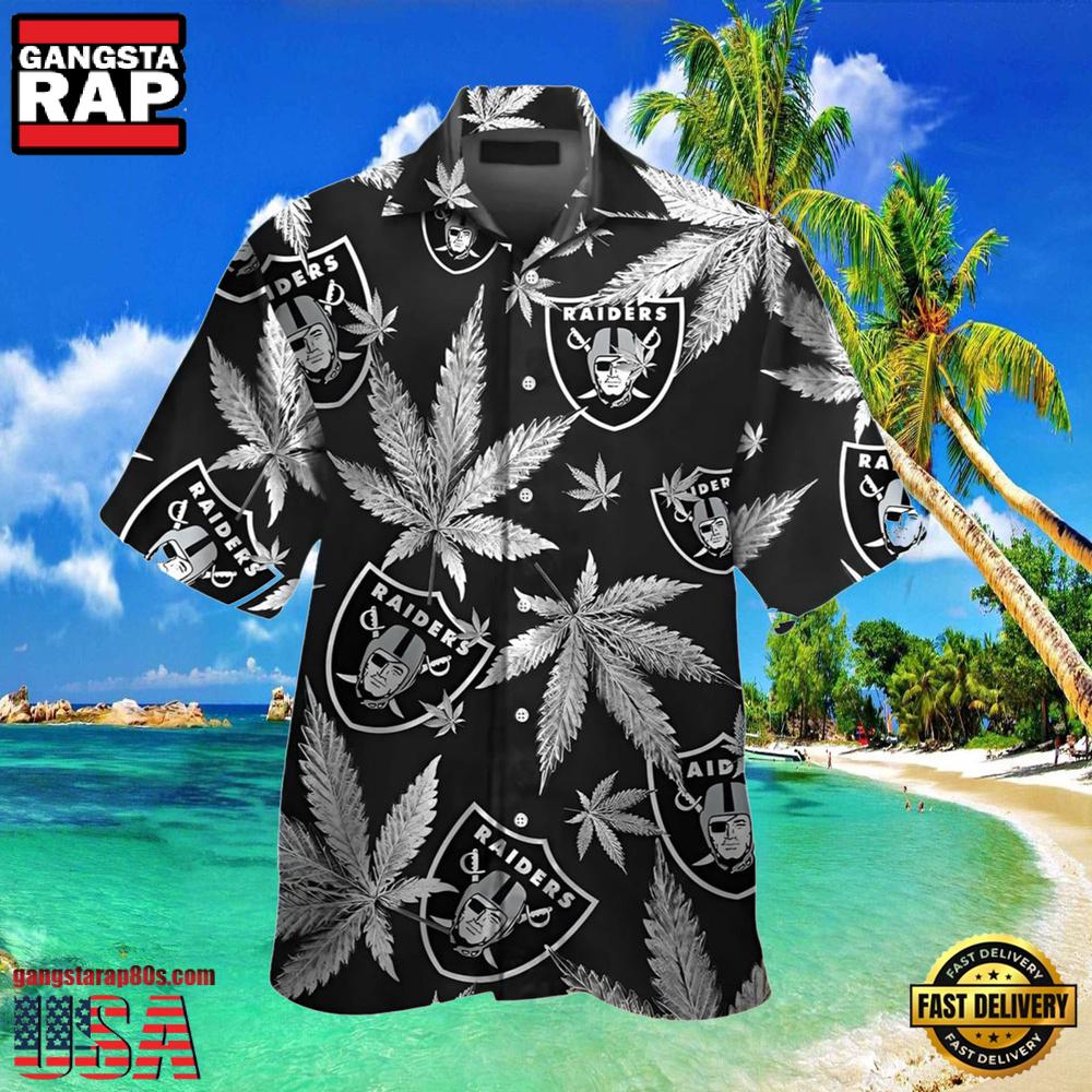 NFL Hawaiian Raiders Shirt Tropical Aloha Shirt NFL Hawaiian Raiders Shirt Tropical Aloha Shirt