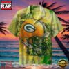 NFL Helmet Green Bay Packers Men's Hawaiian Shirt 8 NFL Helmet Green Bay Packers Men's Hawaiian Shirt