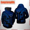 NFL Indianapolis Colts Skull 3D Printed Hoodie Shirt 1 NFL Indianapolis Colts Skull 3D Printed Hoodie Shirt