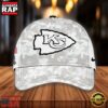 NFL Super Bowl Kansas City Chiefs Camo Baseball Cap 2 NFL Kansas City Chiefs Camo 2024 Salute to Service Baseball Cap