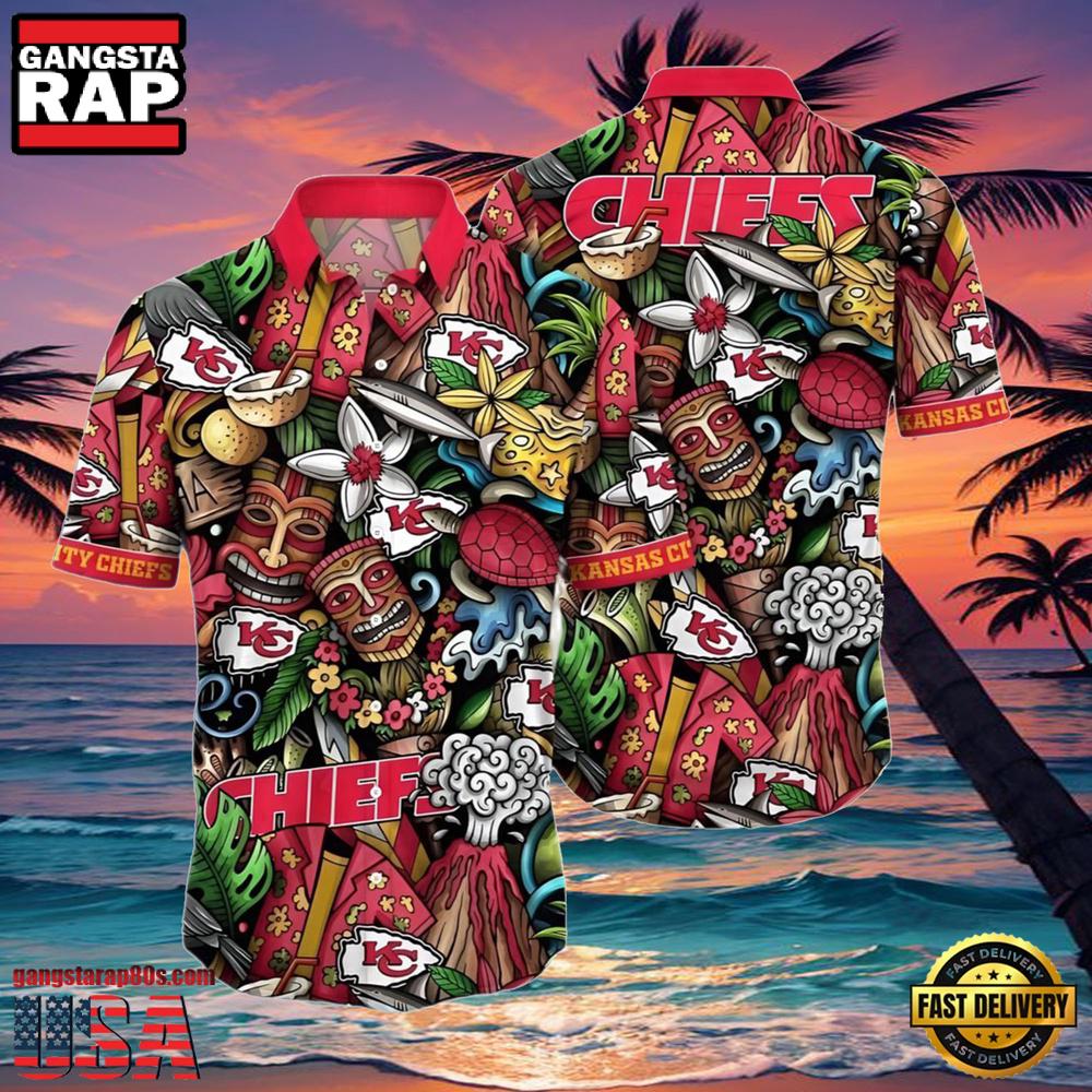 NFL KC Chiefs Hawaiian Shirt Festival Of Chiefs