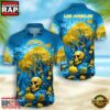 NFL Los Angeles Chargers Skull Pumpkin Halloween Hawaiian Shirt