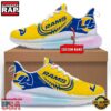 NFL Los Angeles Rams Custom Rainbow Atmospheric Air Force 1 Sneaker Shoes 4 NFL Los Angeles Rams Custom Rainbow Atmospheric Cushion Running Shoes, Women's Sneaker