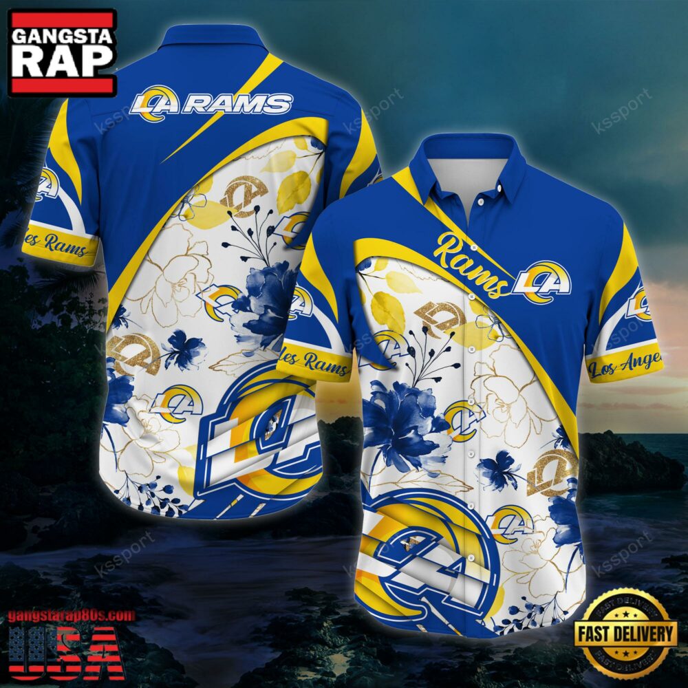 NFL Los Angeles Rams New Arrivals Football Summer Hawaii Shirt NFL Los Angeles Rams New Arrivals Football Summer Hawaii Shirt