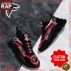 NFL Custom Name Atlanta Falcons Football Max Soul Shoes Running Sneakers 2 NFL Max Soul Shoes, Atlanta Falcons Clunky Shoes Custom Custom Name Football