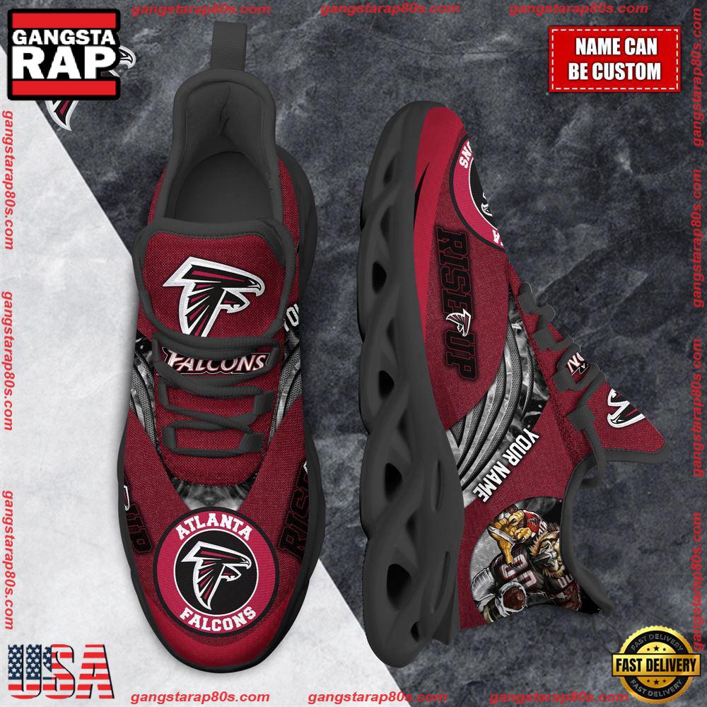 NFL Custom Name Atlanta Falcons Max Soul Shoes Running Sneakers NFL Custom Name Atlanta Falcons Max Soul Shoes Running Sneakers