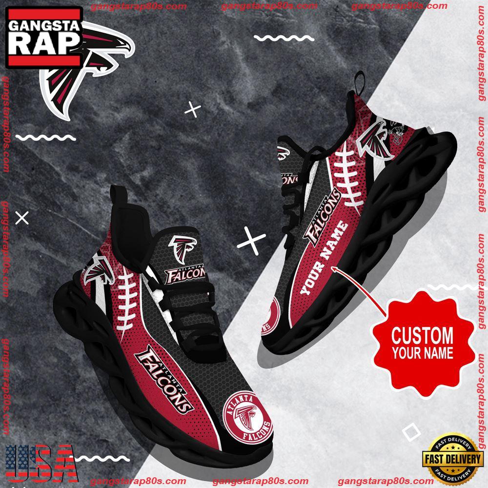 NFL Custom Name Atlanta Falcons Shoes Sport Loves Max Soul Shoes Running Sneakers NFL Custom Name Atlanta Falcons Shoes Sport Loves Max Soul Shoes Running Sneakers