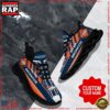 NFL Custom Name Denver Broncos Logo Max Soul Shoes Running Sneakers 2 NFL Max Soul Shoes, Denver Broncos Clunky Shoes Logo Custom Name Nfl