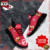 NFL Custom Name Kansas City Chiefs Christmas Max Soul Shoes Running Sneakers 3 NFL Max Soul Shoes, Kansas City Chiefs Clunky Shoes Custom Name For Fans Christmas