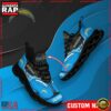 NFL Max Soul Shoes, Los Angeles Chargers Clunky Shoes Custom Name