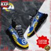 NFL Custom Name Los Angeles Rams Sport Football Max Soul Shoes Running Sneakers 3 NFL Max Soul Shoes, Los Angeles Rams Clunky Shoes Sport Custom Name Football