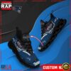 NFL Custom Name New England Patriots Max Soul Shoes Running Sneakers 2 NFL Max Soul Shoes, New England Patriots Clunky Shoes Custom Name