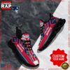 NFL Max Soul Shoes, New England Patriots Clunky Shoes Logo Custom Name Nfl