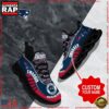 NFL Custom Name New England Patriots Sport Football Max Soul Shoes Running Sneakers 3 NFL Max Soul Shoes, New England Patriots Clunky Shoes Sport Custom Name Football