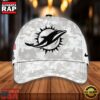 NFL Super Bowl Miami Dolphins Camo Baseball Cap 3 NFL Miami Dolphins Camo 2024 Salute to Service Baseball Cap