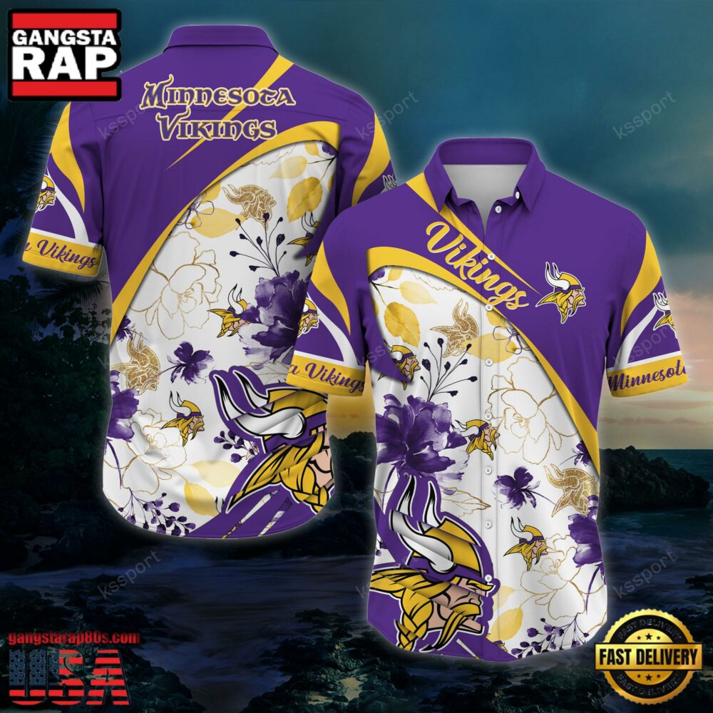 NFL Minnesota Vikings New Arrivals Football Summer Hawaii Shirt NFL Minnesota Vikings New Arrivals Football Summer Hawaii Shirt