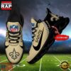 NFL Custom Name New Orleans Saints Football Team Design Max Soul Running Sneakers Shoes 5 NFL New Orleans Saints Football Team Design Max Soul Shoes, Football New Sneaker Shoes