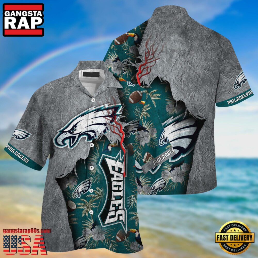 nfl philadelphia eagles football Team Logo New Design hawaii shirt nfl philadelphia eagles football Team Logo New Design hawaii shirt