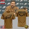 NFL Philadelphia Eagles Salute To Service Brown T Shirt