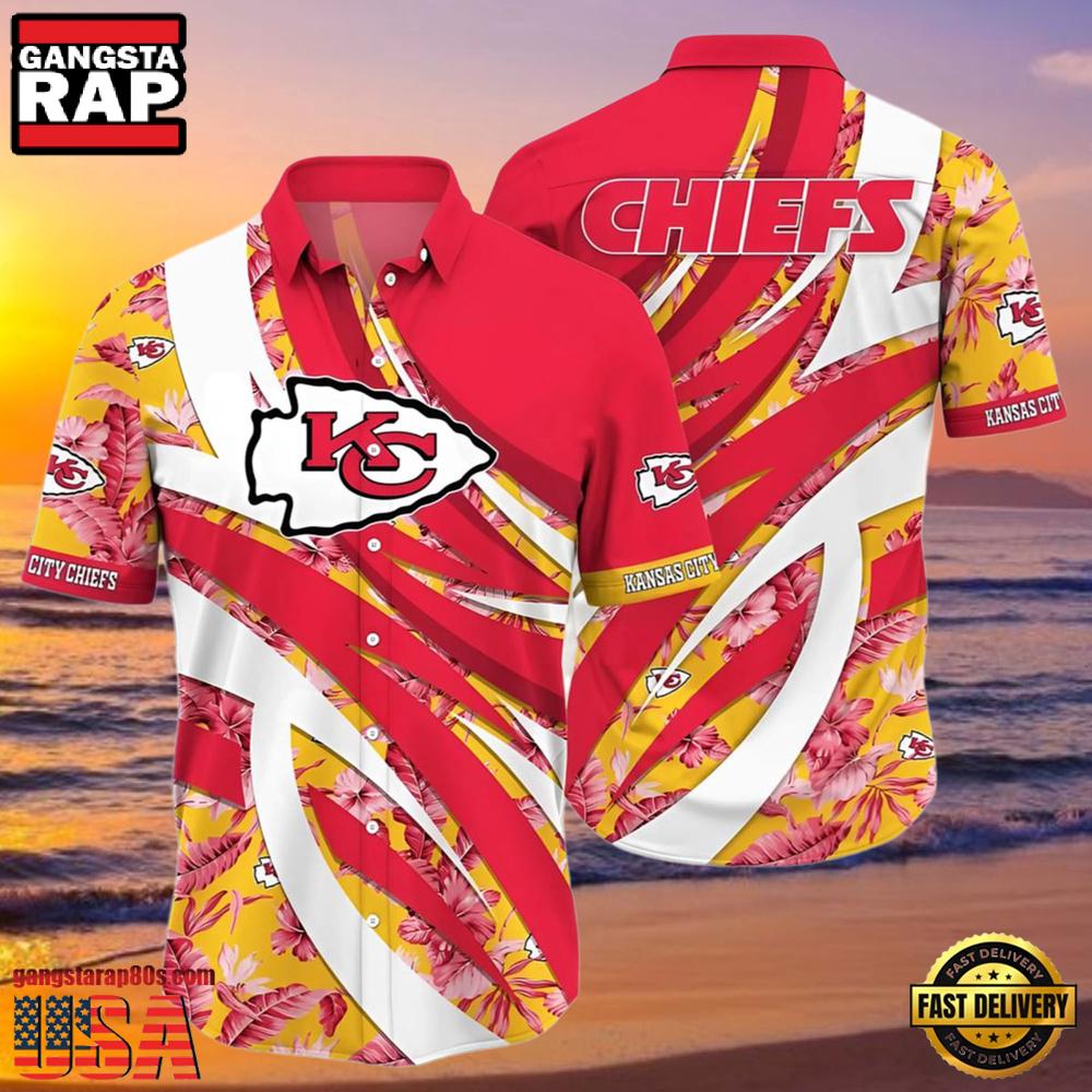 NFL Red Hawaiian Shirt Chiefs Men Woman NFL Red Hawaiian Shirt Chiefs Men Woman