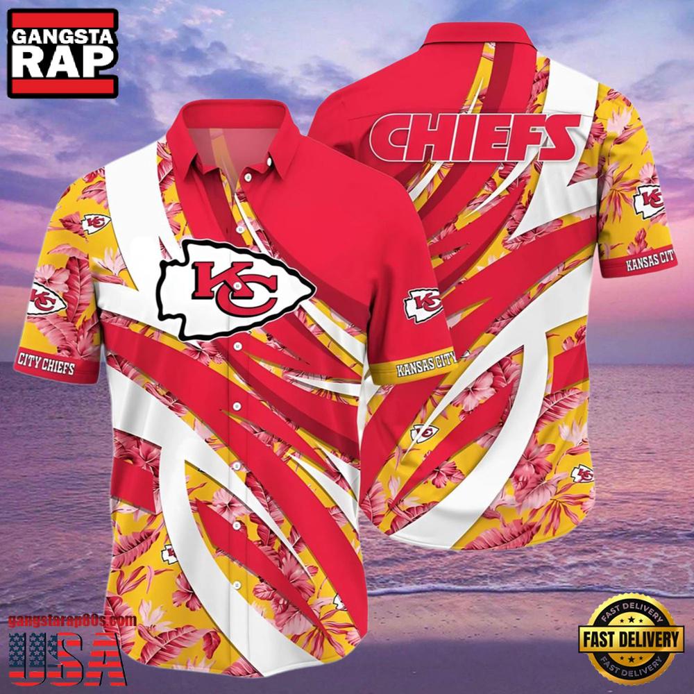 NFL Red Hawaiian Shirt Chiefs Men Woman