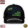 NFL Super Bowl Seattle Seahawks American Flag Classic Cap 2 NFL Seattle Seahawks American Flag Classic Cap