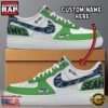 NFL Seattle Seahawks Logo Team Design Custom Air Force 1 Shoes 3 NFL Seattle Seahawks Logo Team Design Custom Air Force 1 Shoes