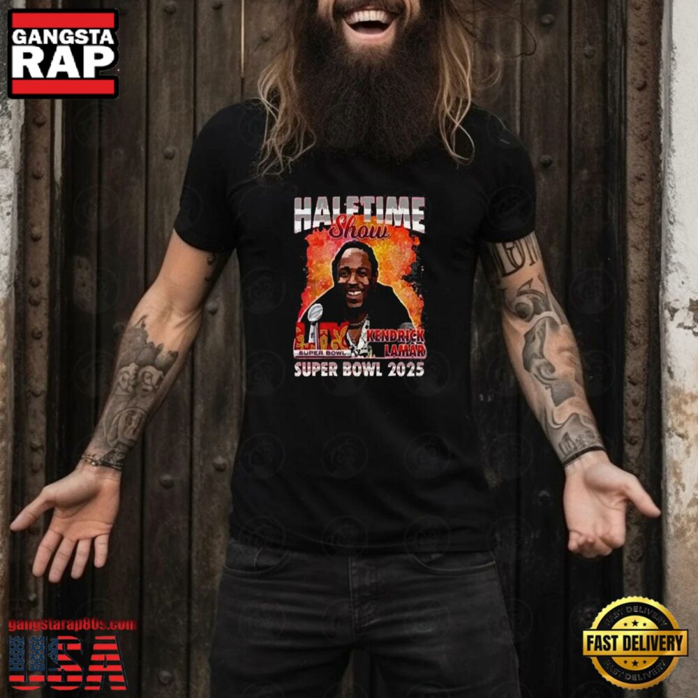 NFL Super Bowl LIX 2025 Kendrick Lamar They Not Like Us Halftime Show Unisex T Shirt NFL Super Bowl LIX 2025 Kendrick Lamar They Not Like Us Halftime Show Unisex T Shirt