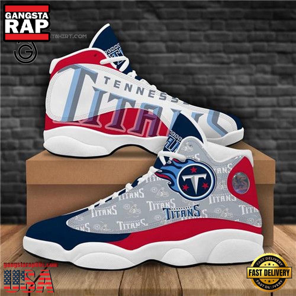 NFL Tennessee Titans Air Jordan 13 Shoes 2 NFL Tennessee Titans Air Jordan 13 Shoes 2