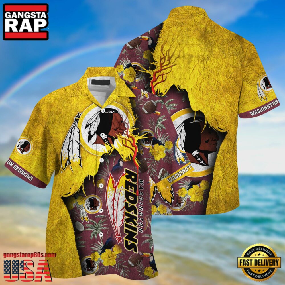 nfl washington redskins football Team Logo New Design hawaii shirt nfl washington redskins football Team Logo New Design hawaii shirt