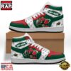 NHL Minnesota Wild Team Mascot Design Air Jordan 1 Hightop Shoes