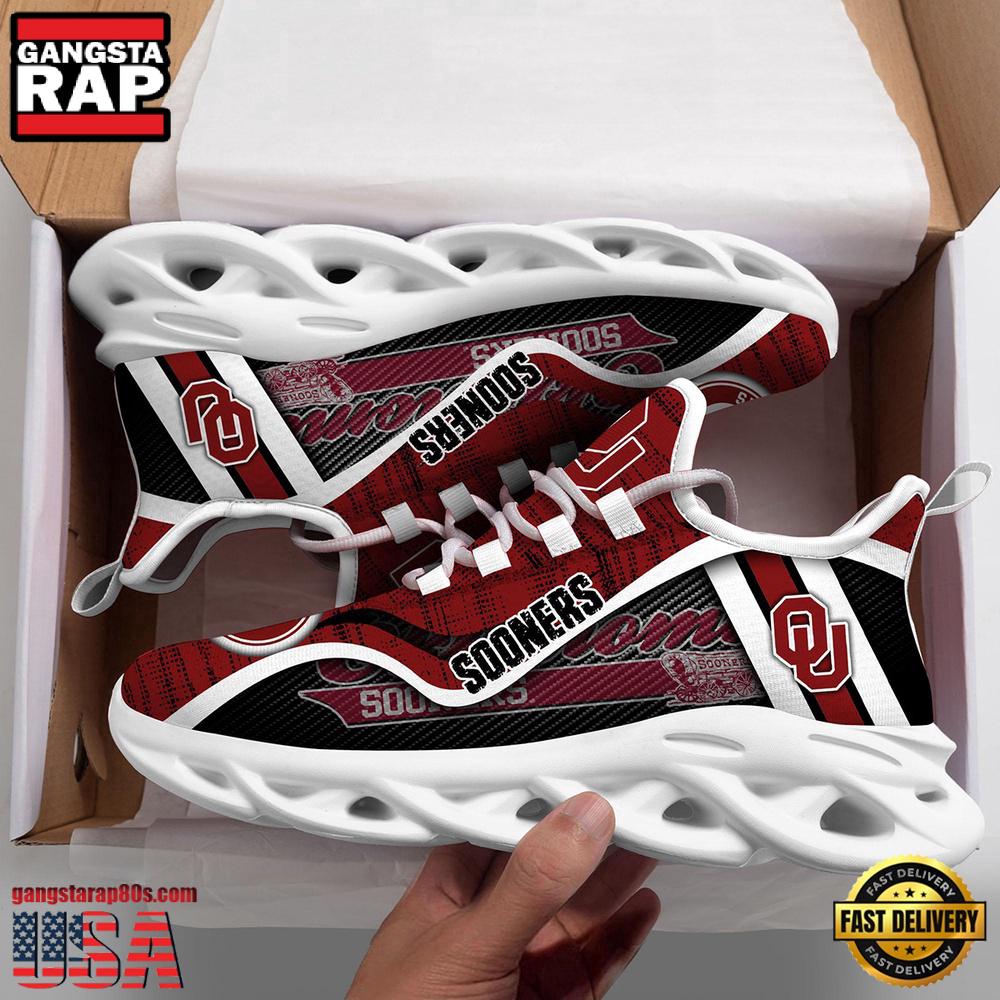 Oklahoma Sooners NCAA Clunky Max Soul Shoes Gift For Men Women