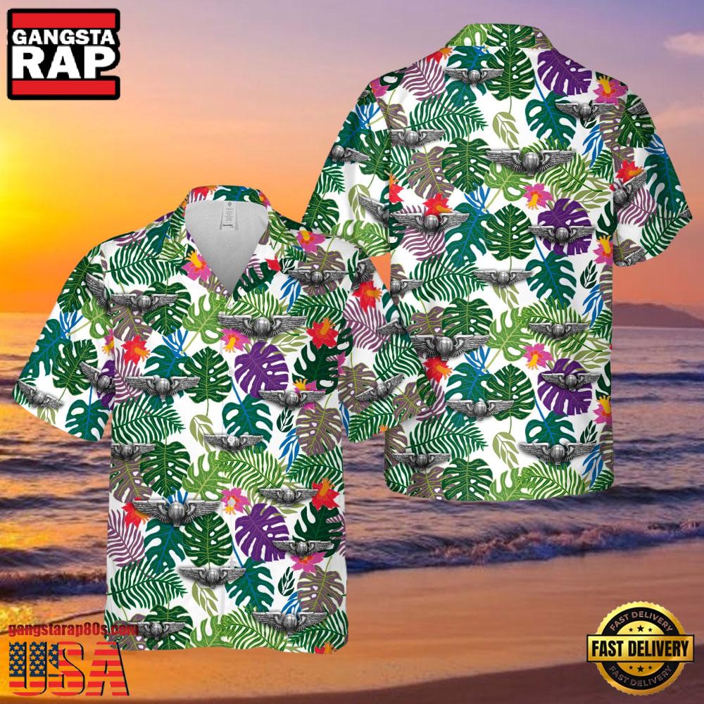 Orce Balloon Pilot Badge In Wwii Veteran Hawaiian Shirt Orce Balloon Pilot Badge In Wwii Veteran Hawaiian Shirt