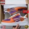 NCAA Custom Name Clemson Tigers Seminoles Air Force 1 Running Sneakers Shoes 6 Personalized Name NCAA Clemson Tigers Seminoles Air Force 1 Shoes